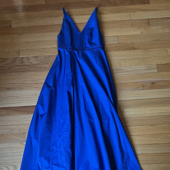COS v-neck midi slip dress - Picture 1 of 5